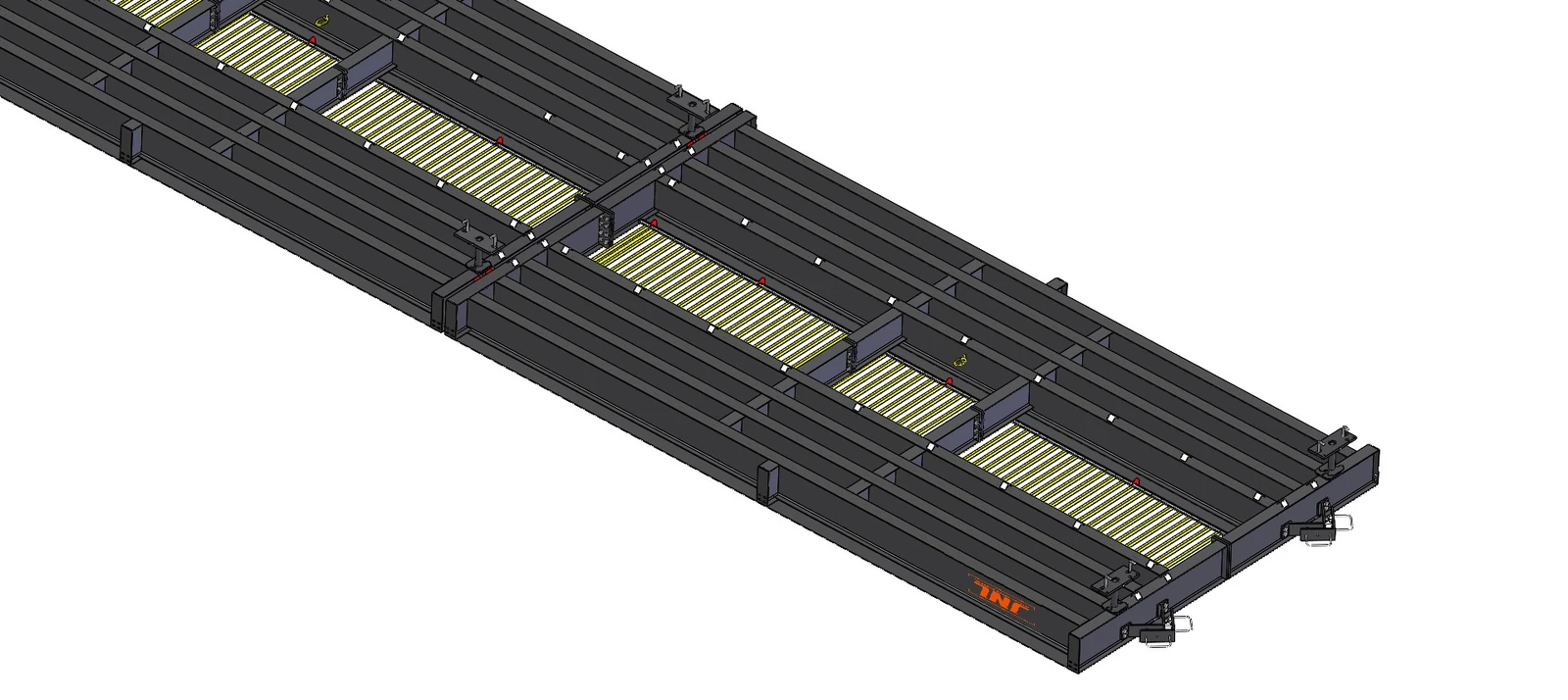 Estrutura da balança rodoviária BRTM: o conjunto que sustenta a plataforma