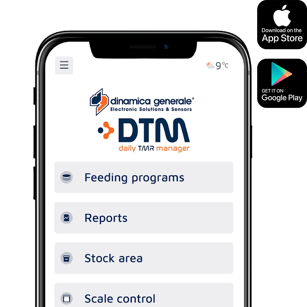 Software de pesagem DTM APP