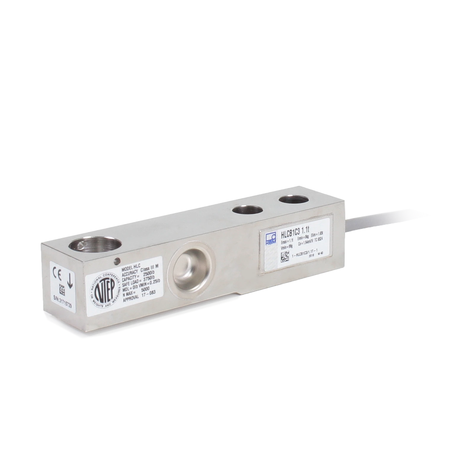 Célula de carga Shear Beam HLC