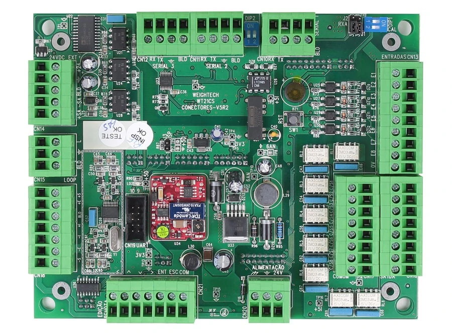 Peça e acessório de pesagem Placa Principal com Conectores