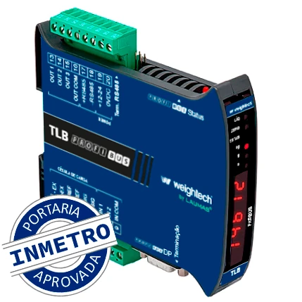 Transmissor de pesagem TLB PROFIBUS