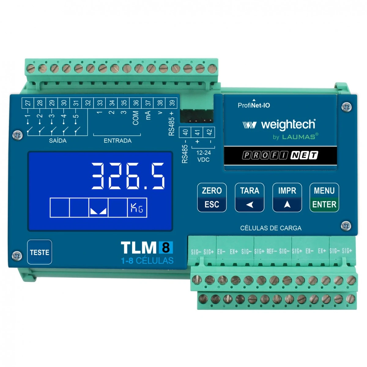 Transmissor de pesagem TLM8 PROFINET IO