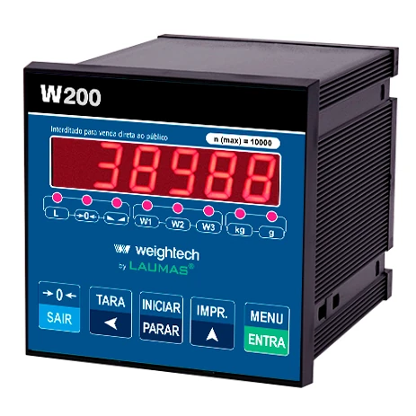 Indicador de pesagem W200