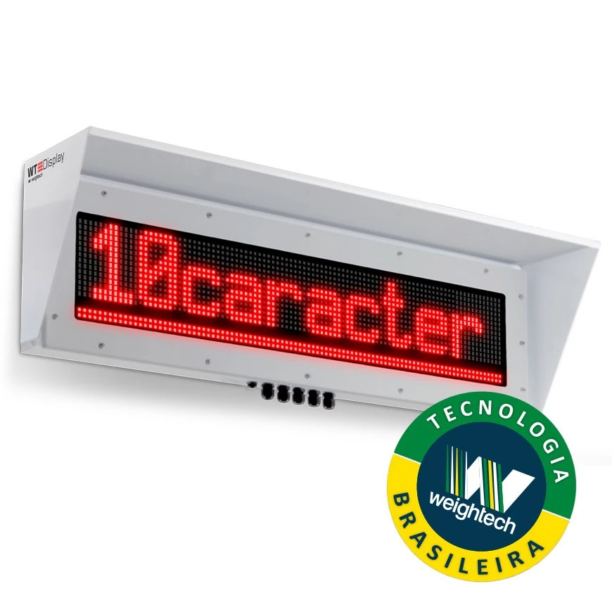 Display remoto WT-Display - Aço carbono