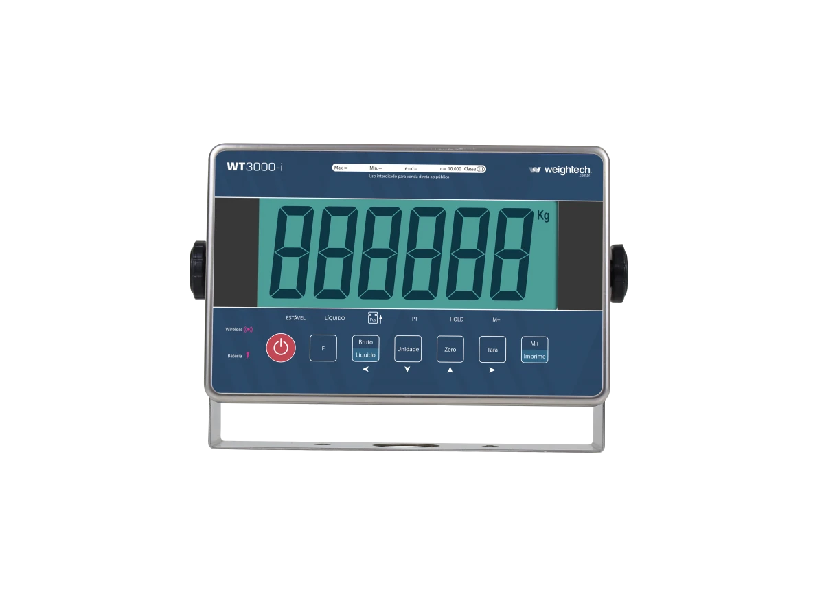 Indicador de pesagem WT3000-iR DC