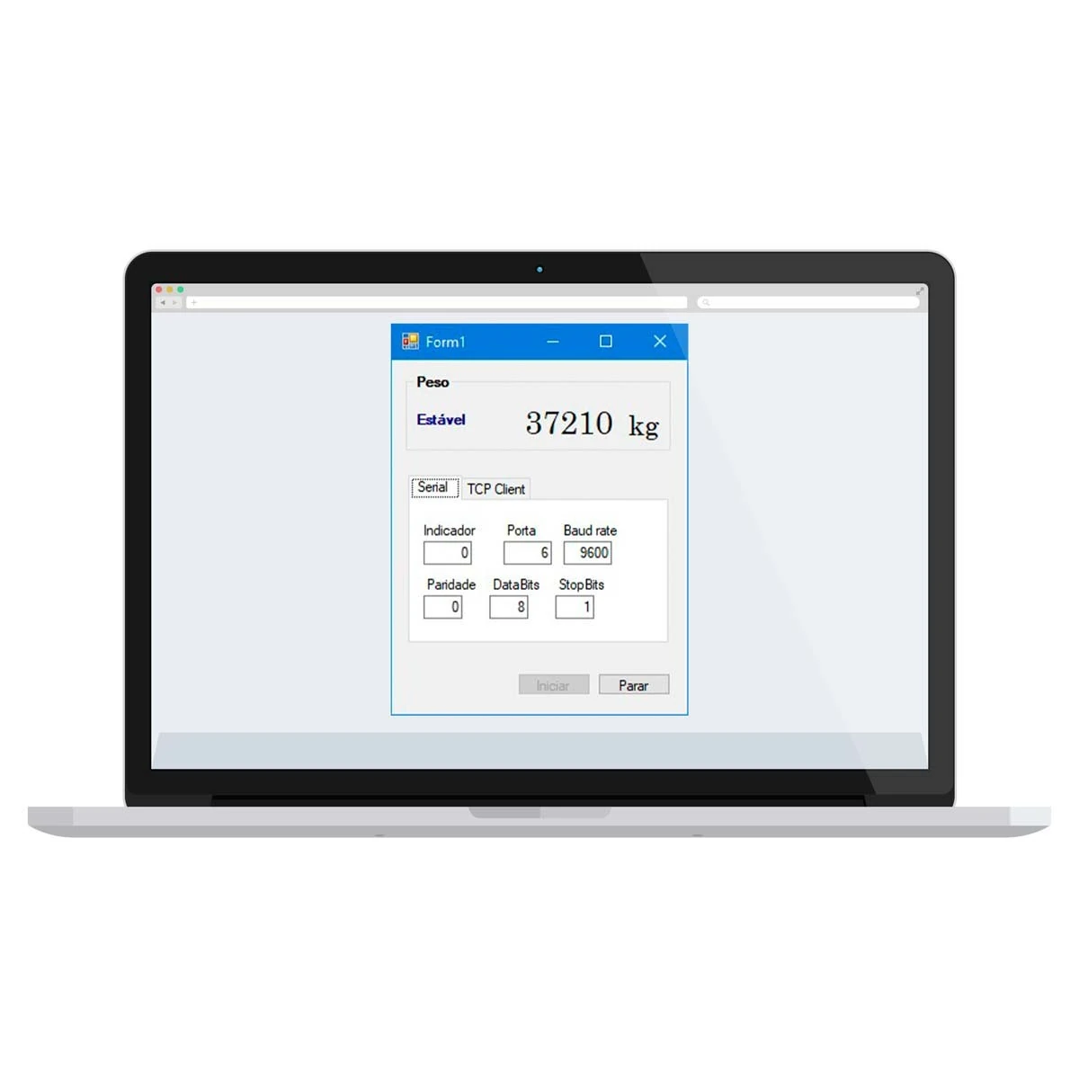 Software de pesagem WTReadWeight