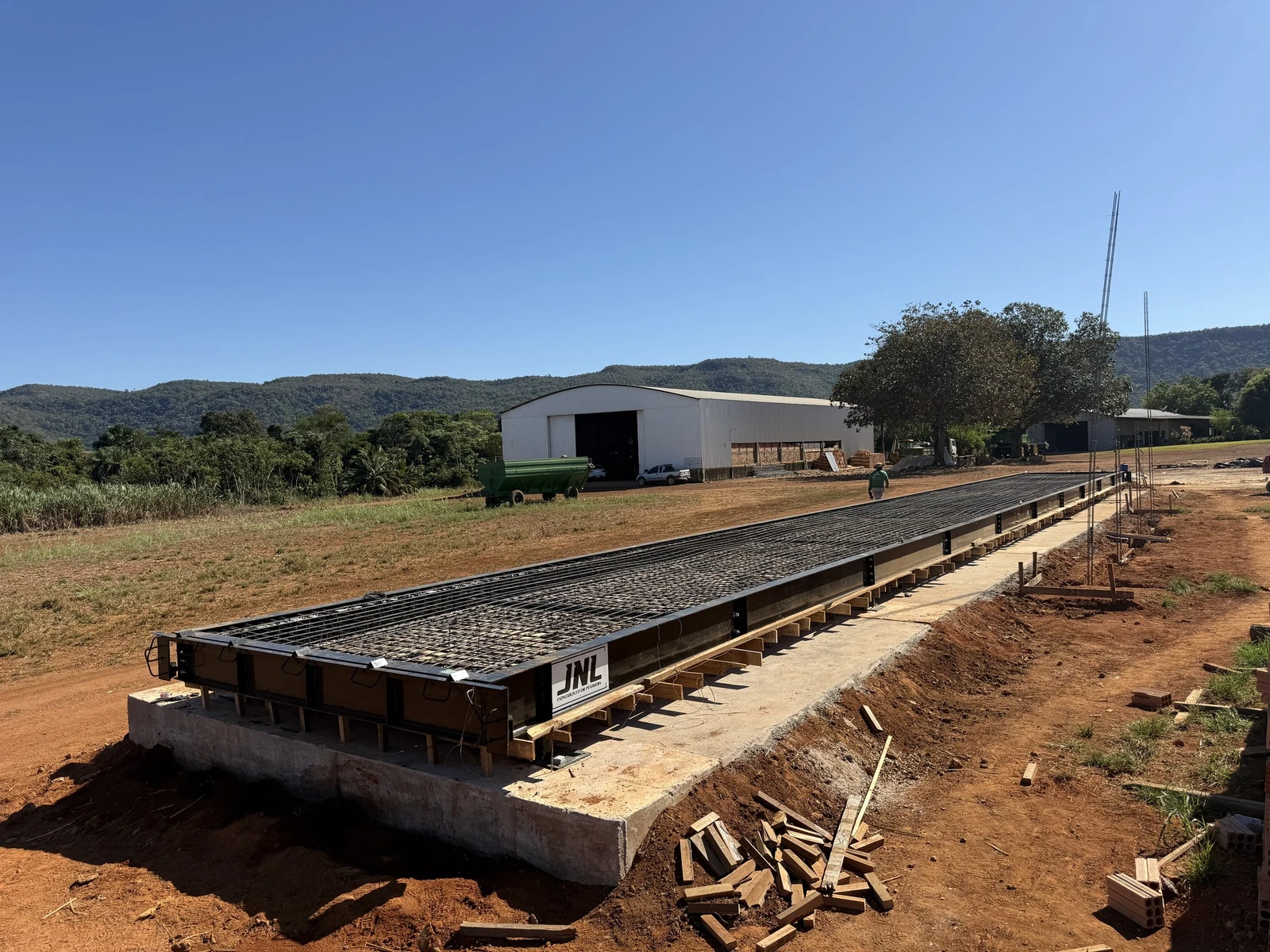 Montagem da estrutura · Obra JNL · SMARTFORCE