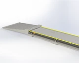Render 3D da rampa e da plataforma da SMARTFORCE