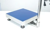 Base da balança de bancada inox com pés niveladores